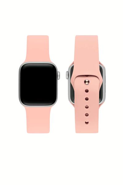 Apple Watch Uyumlu Seri: 1/2/3/4/5/6/se/7/8/9/10/11 Silikon Kordon A++