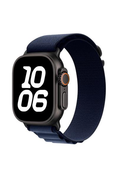 Apple Watch Uyumlu Seri 1/2/3/4/5/6/se/7/8/9/10/11 Ultra/Ultra2 Kordon Alpin