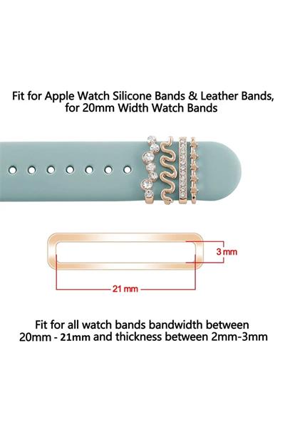 Watch-xiaomi Watch Active5/active3 Silikon Kordanları Uyumlu Saat Kordon Charm Kayış Aksesuarı