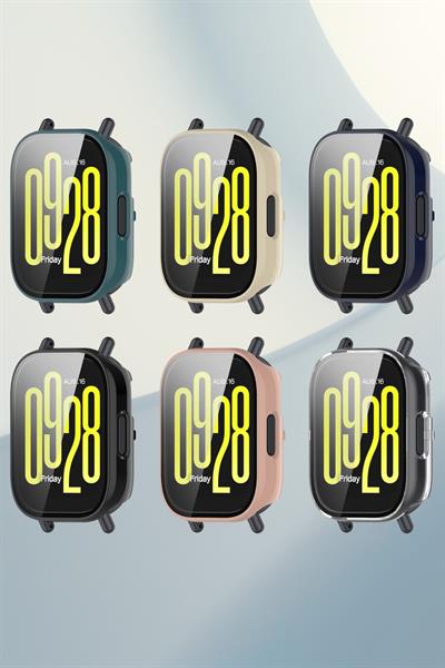 Xiaomi Redmi Watch5 Active Uyumlu Işıltılı Parlak Taşlı Diamond Kasa Koruyucu