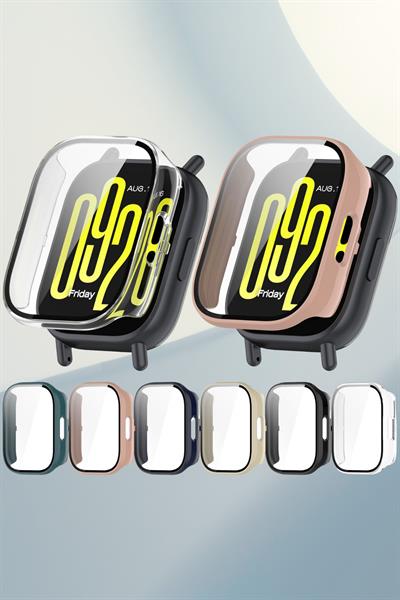 Xiaomi Redmi Watch5 Active Uyumlu Işıltılı Parlak Taşlı Diamond Kasa Koruyucu