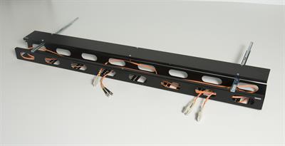 TUMRACKDikey Organizatörler47U Dikey kablo düzenleyici metal  (Raylı Kapaklı)