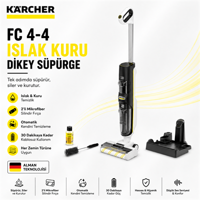 FCV 4 Islak Kuru Dikey Süpürge