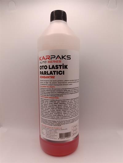KARPAKS Oto Lastik Parlatıcı 1 LT | Islak Görünümlü Lastik Parlatma ve Koruma