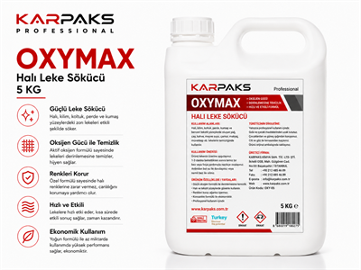 Karpaks Oxymax Halı Leke Sökücü 5 Kg
