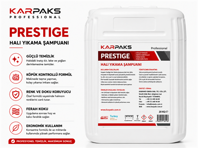 Karpaks Prestige Halı Yıkama Şampuanı 20kg