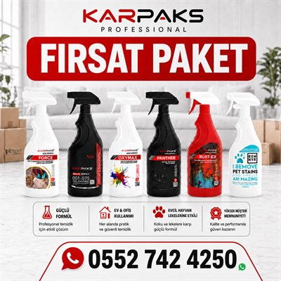 Karpaks Professional 6lı Leke Sökücü Fırsat Paketi