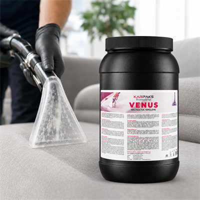 Karpaks Professional Venus Halı Koltuk Temizleme Deterjanı 3 Kg Konsantre Profesyonel Leke Çıkarıcı