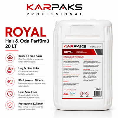Karpaks Royal Halı ve Oda Parfümü 20 Lt