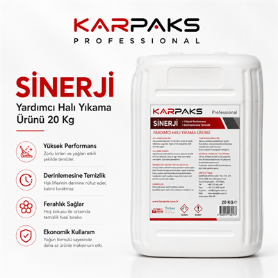 Karpaks Sinerji Yardımcı Halı Yıkama Ürünü 20 Kg