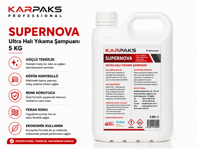 Karpaks Supernova Halı Yıkama Şampuanı 5 Kg