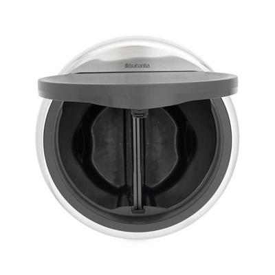 001-01-Brıllıant Steel Dokunmatik Çöp Kutusu – 2 X 20 L