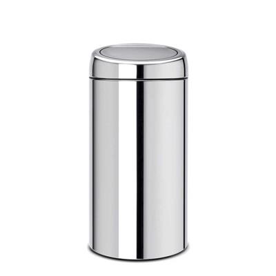 001-01-Brıllıant Steel Dokunmatik Çöp Kutusu – 2 X 20 L