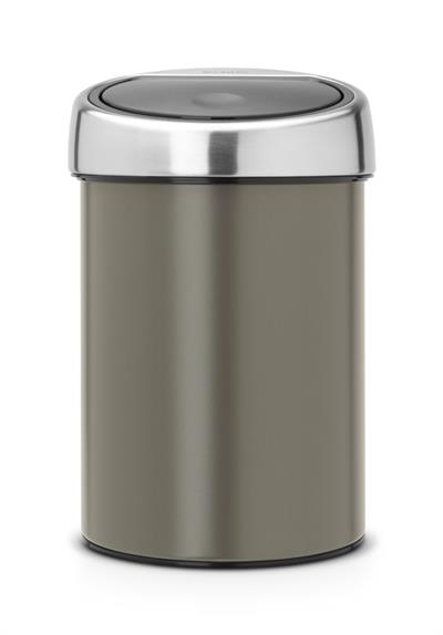 001-01-Platınum Dokunmatik Çöp Kutusu 3L