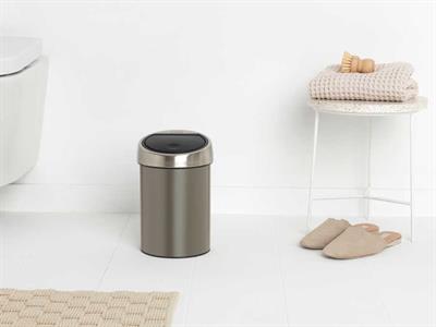 001-01-Platınum Dokunmatik Çöp Kutusu 3L