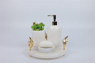 2in Alva 4 Lü Set Beyaz-gold