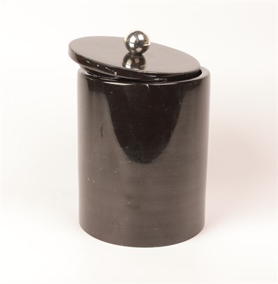 2in Çöp Toplu Kovası Siyah-gümüş