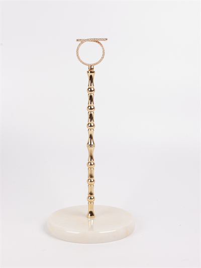 2İn Halatlı Kağıt Havluluk Gold-Beyaz