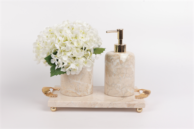 2in Kleopatra 3lü Set Bej-gold