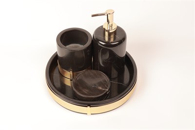 2İn Lane 4Lü Set-Siyah Gold