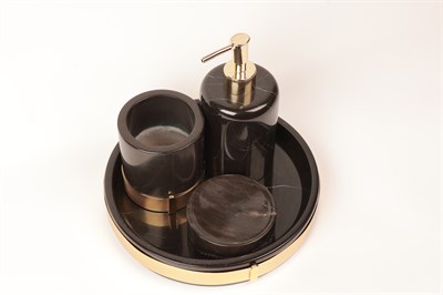 2İn Lane 4Lü Set-Siyah Gold