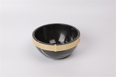 2İn Lane Kase-Siyah Gold
