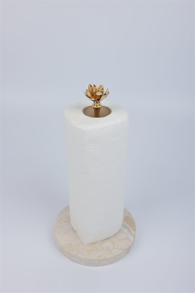 2in Lotus Kağıt Havluluk Bej-gold