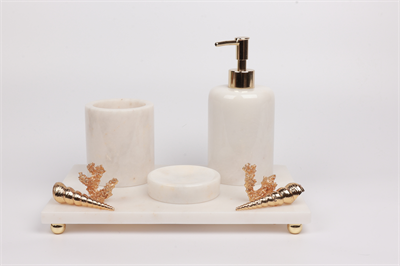 2in Bej Kabarasız 4lü Set