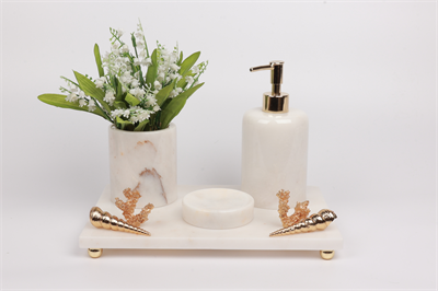 2in Bej Kabarasız 4lü Set