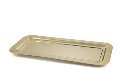 Mikasa Apollyon Gold Metal Dik Kare Tepsi 38X18Cm