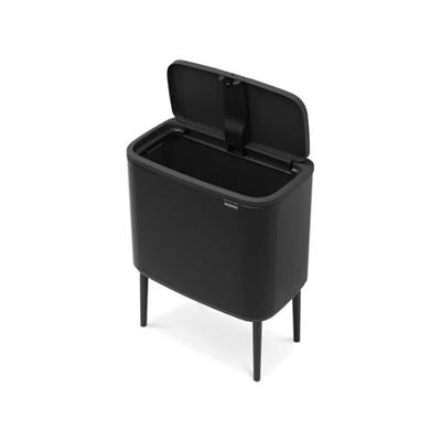Att Black Dokunmatik Çöp Kutusu 36L