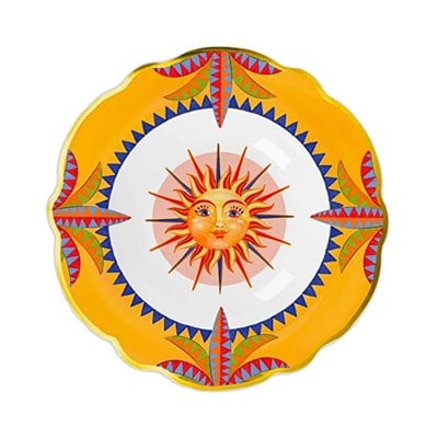 Bacı Milano Dolce Vita 6lı Sun Çukur Tabak 23 Cm Porselen