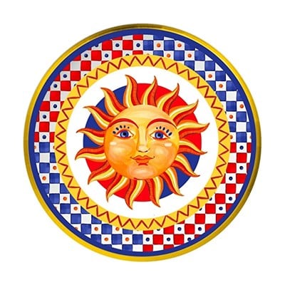 Bacı Milano Dolce Vita 6lı Sun Ekmek Tabağı 16 Cm Porselen