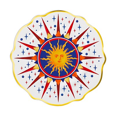Bacı Milano Dolce Vita 6lı Sun Pasta Tabağı 21 Cm Porselen