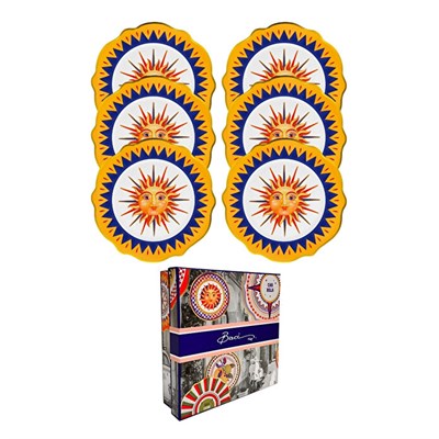Bacı Milano Dolce Vita 6lı Sun Servis Tabağı 27 Cm Porselen