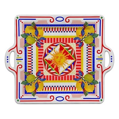 Bacı Milano Dolce Vita Kare Tepsi 40 Cm Melamin