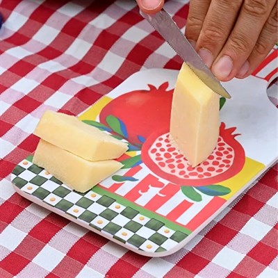 Bacı Milano Dolce Vita S Kesme Tahtası 12,5 Cm, Melamin