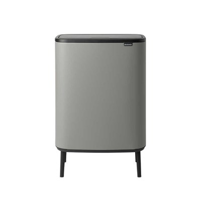 Bo Mıneral Concrete Grey Hı Dokunmatik Çöp Kutusu 60l