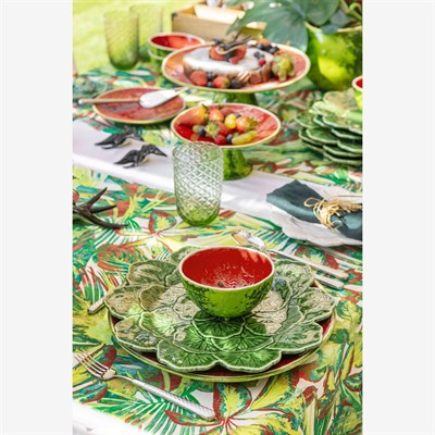Bordallo Pinheiro Watermelon Yeşil Seramik Çorba Kasesi 13 Cm