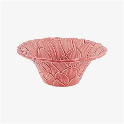 Brd Maria Flor Çiçekli Pembe Kase 16 Cm
