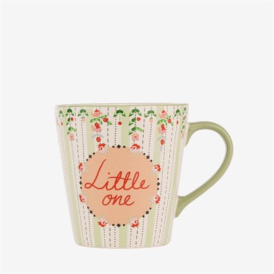 Cath Kıdston Spring Birds Yeşil Porselen Kupa Seti 260 Ml- 375 Ml