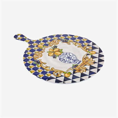 Chıara Alessi Capri Collection Mavi Melamin Sunum Tahtası 41 Cm