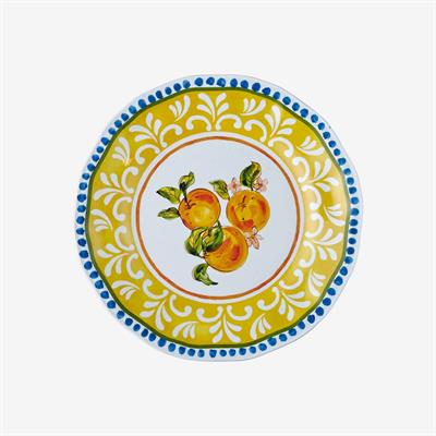 Chıara Alessı Capri Sarı Melamin Kahvaltı Tabağı 23 Cm