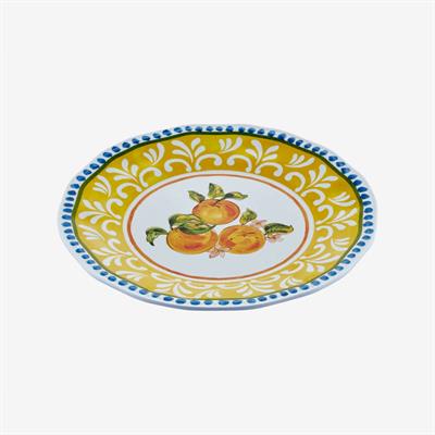 Chıara Alessı Capri Sarı Melamin Kahvaltı Tabağı 23 Cm