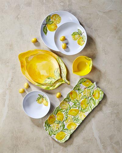 Chıara Alessı Capri Sarı Melamin Kase 15 Cm