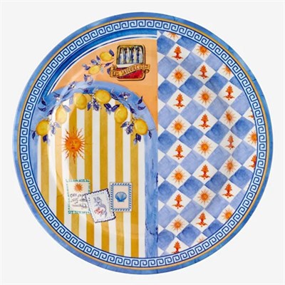 Chiara Alessi Cote Dazur Mavi Yemek Tabağı 28cm