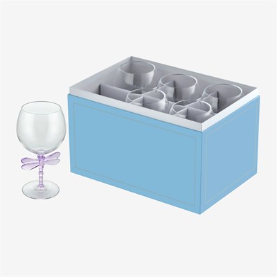 Chıara Alessı Linea Lila Akrilik Tekli Kadeh 550 Ml