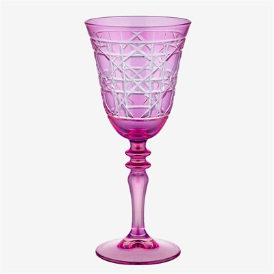 Chiara Alessi Pembe Cam Kadeh 270 Ml