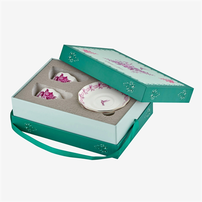 Chiara Alessi Pembe Porselen Kahve Fincan Seti 120 Ml Primavera