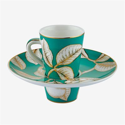 Chiara Alessi Ravello Yeşil Türk Kahvesi Fincan Seti (100ml)